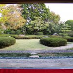 This is a photo of a Japanese garden in Fukuoka City, Japan. This image is also linked to the Fukuoka Live Online Japanese Garden Tour page.
